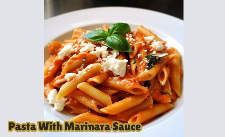 pasta with marinara sauce