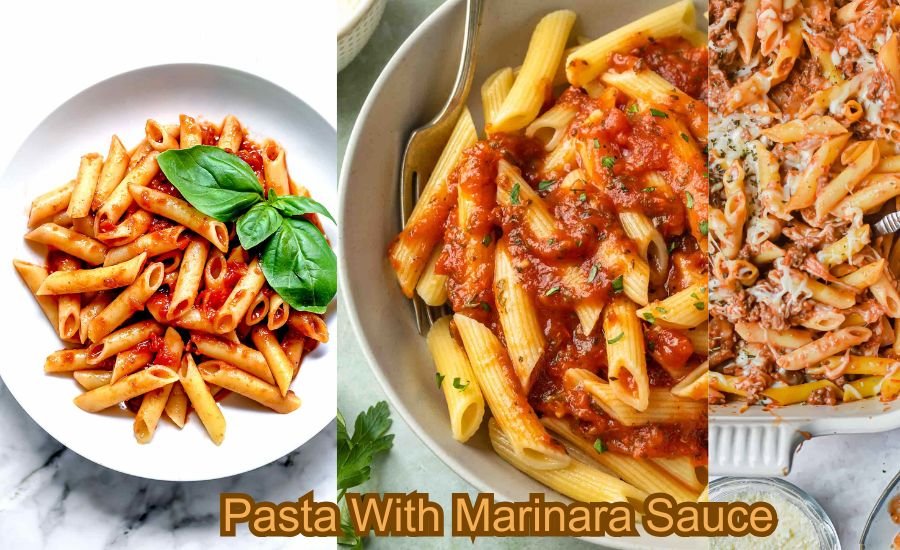 pasta with marinara sauce