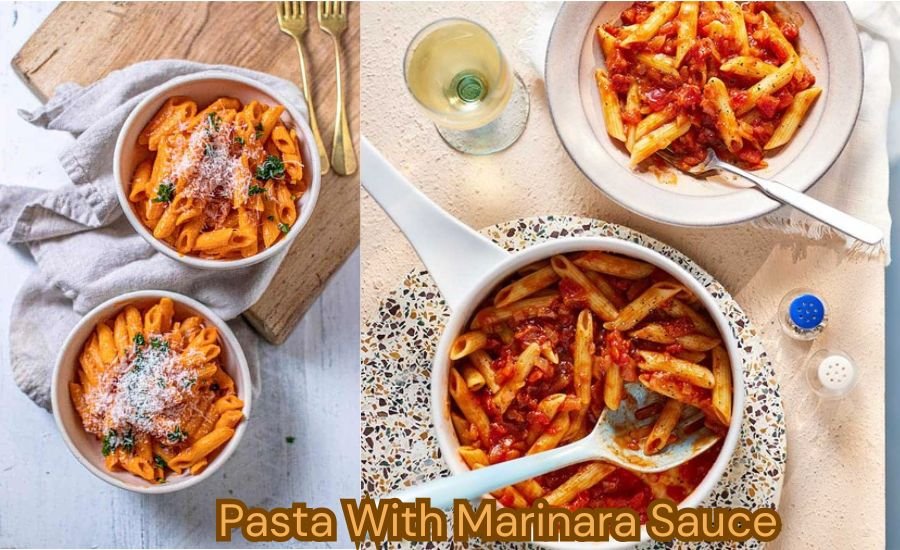 pasta with marinara sauce