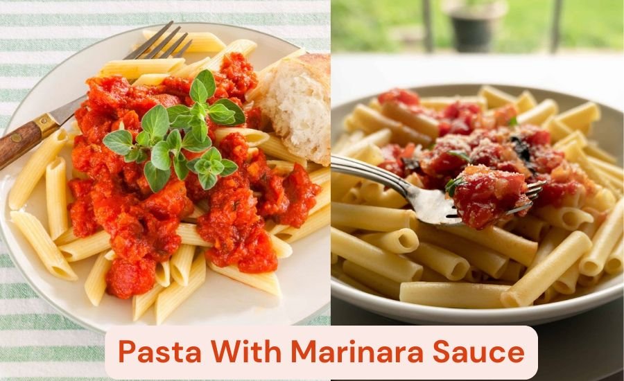 pasta with marinara sauce