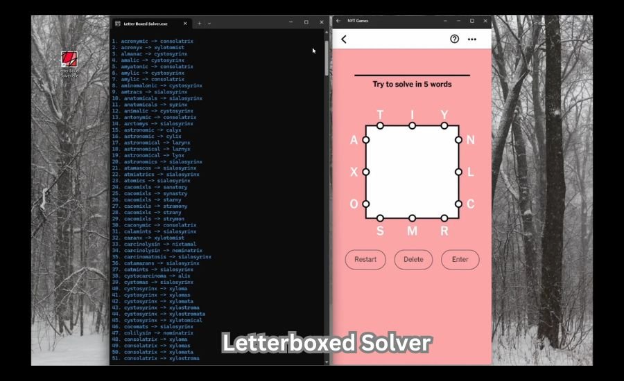 letterboxed solver