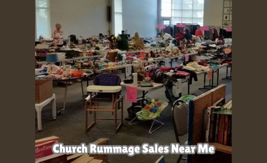 church rummage sales near me