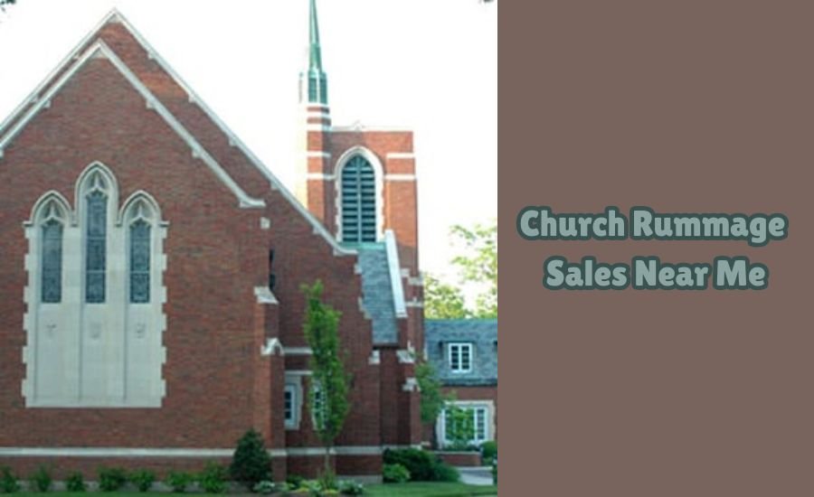 church rummage sales near me
