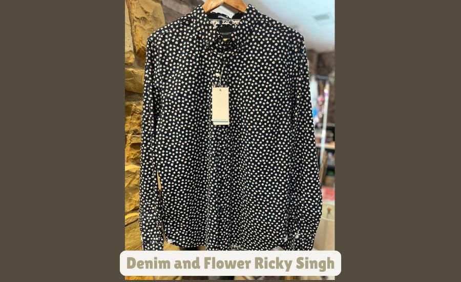 denim and flower ricky singh