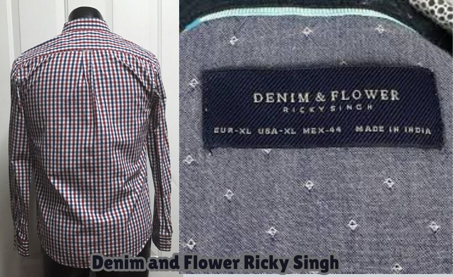 denim and flower ricky singh