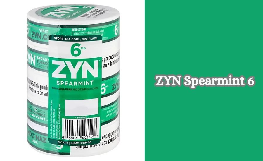 zyn spearmint 6