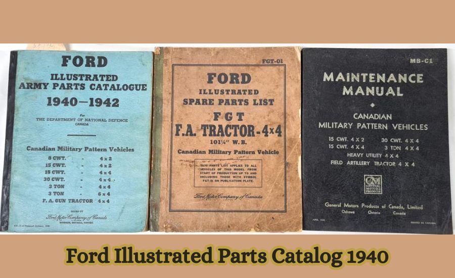 ford illustrated parts catalog 1940