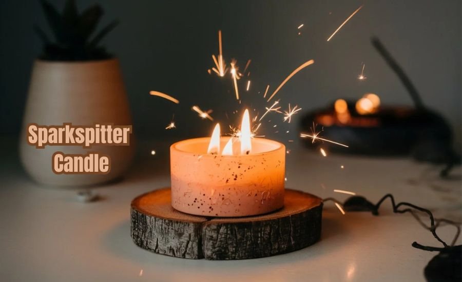 sparkspitter candle