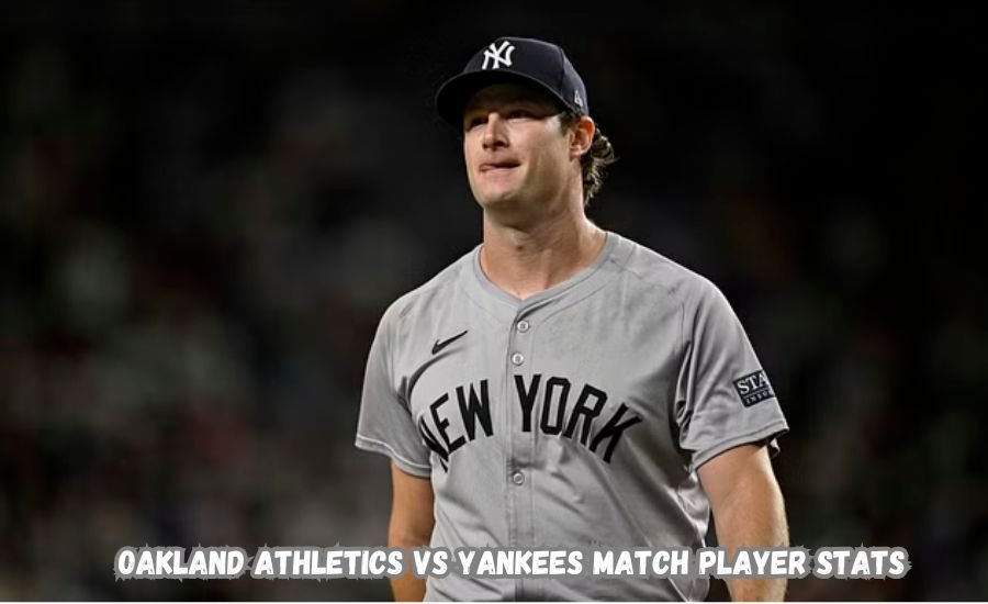 oakland athletics vs yankees match player stats