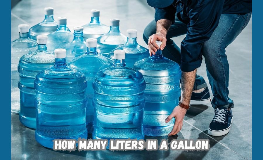 how many liters in a gallon