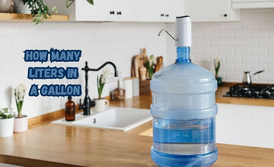 how many liters in a gallon