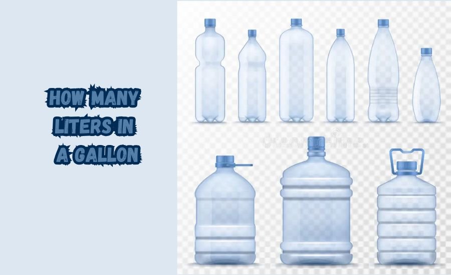 how many liters in a gallon