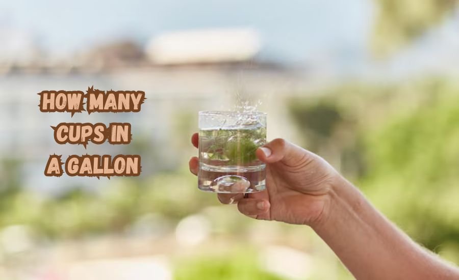 how many cups in a gallon