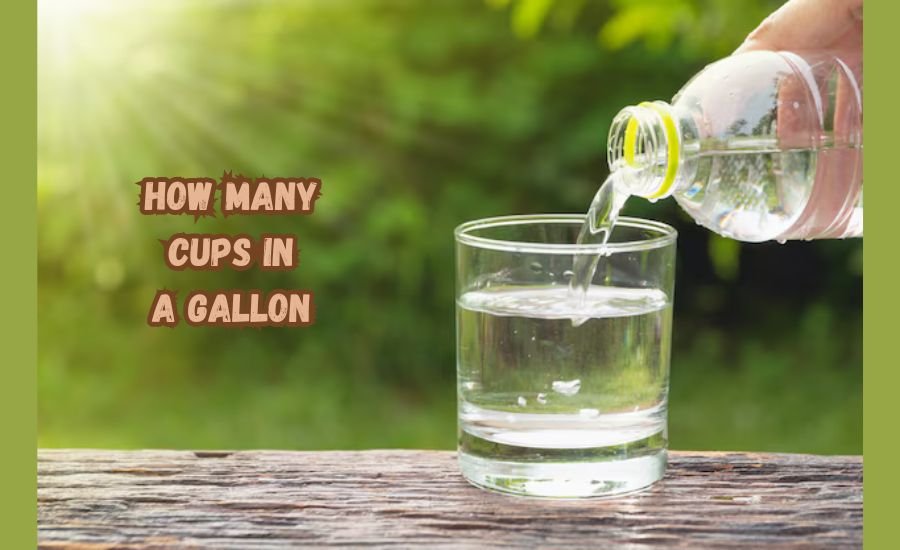 how many cups in a gallon